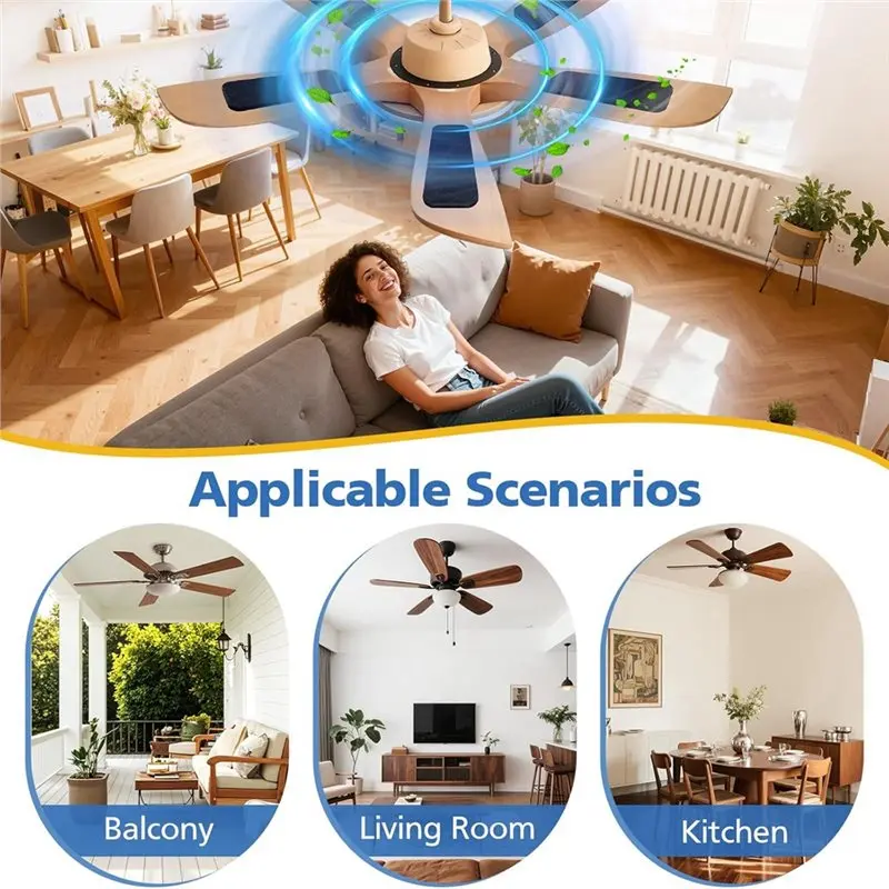 M12K-Ceiling Fan Filter Pads Indoor Air Filter Strips Ceiling Fan Accessory