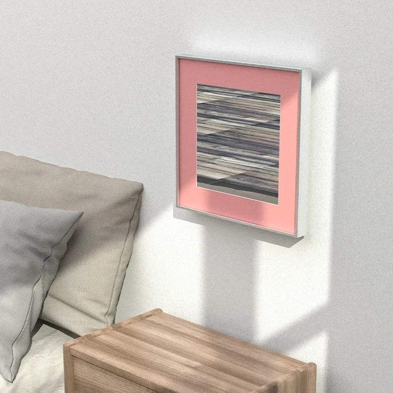 Nordic Style Small Pink Mirror Modern Simple Decorative Mirrors Stylish Designer Makeup Mirror Espejo Decorativo Home Decoration