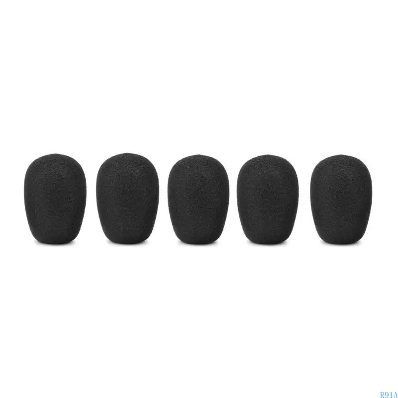 R91A 2/5/10PCS Soft Microphone Cover Filter Filter Foam Poam Cover для игровых наушников VXI B350XT 3450-C