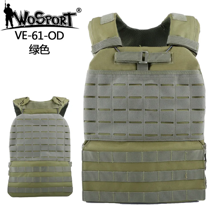 Viking Battle Armor Vest, Tactical Protective Vest for CS Airsoft Paintball, Rock Climbing & Special Ops Gear view 4