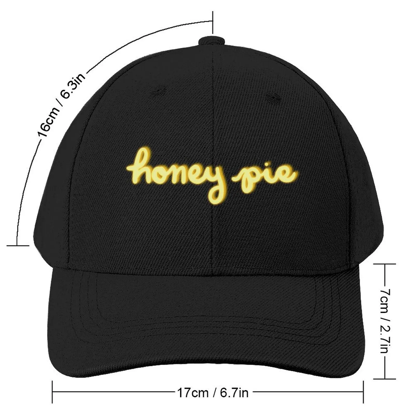 honey pie Baseball Cap New Hat Hat Beach Trucker Cap custom Hat Men Luxury Brand Women's