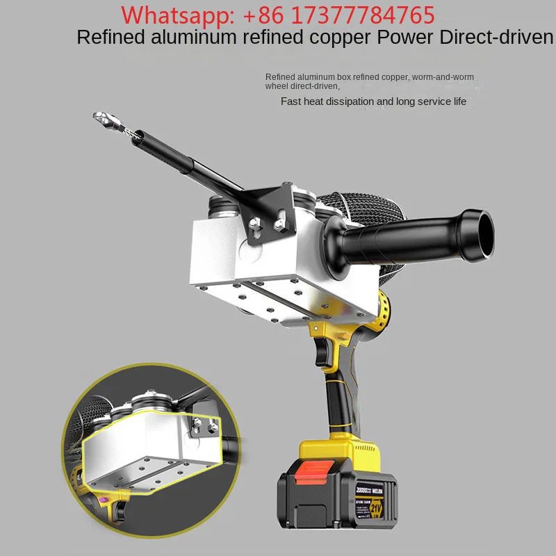 Customizable 40m/Min Lithium threading machine automatic electrician electrician steel wire concealed wire pull wire too