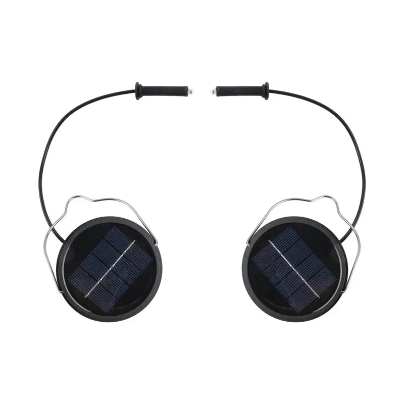WORTHOWN-8Pack 600Mah Solar Lights Replacement Top For Outdoor Lantern Lights Waterproof For Garden, Yard,DIY Birthday Gifts
