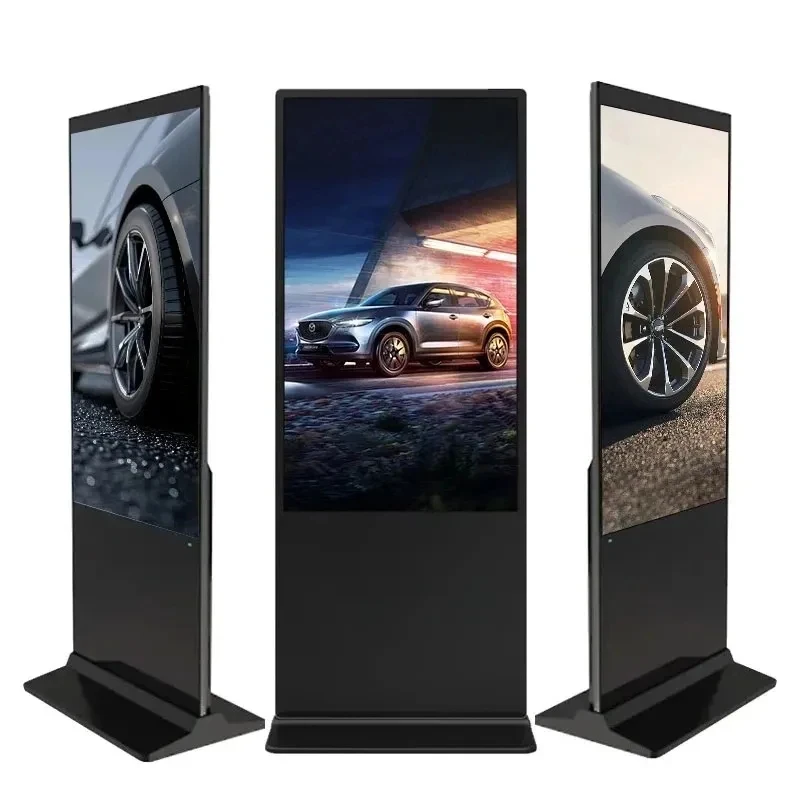 

From China 43–85 Inch Screen Floor Standing LCD Digital Signage Totem Advertising Kiosk
