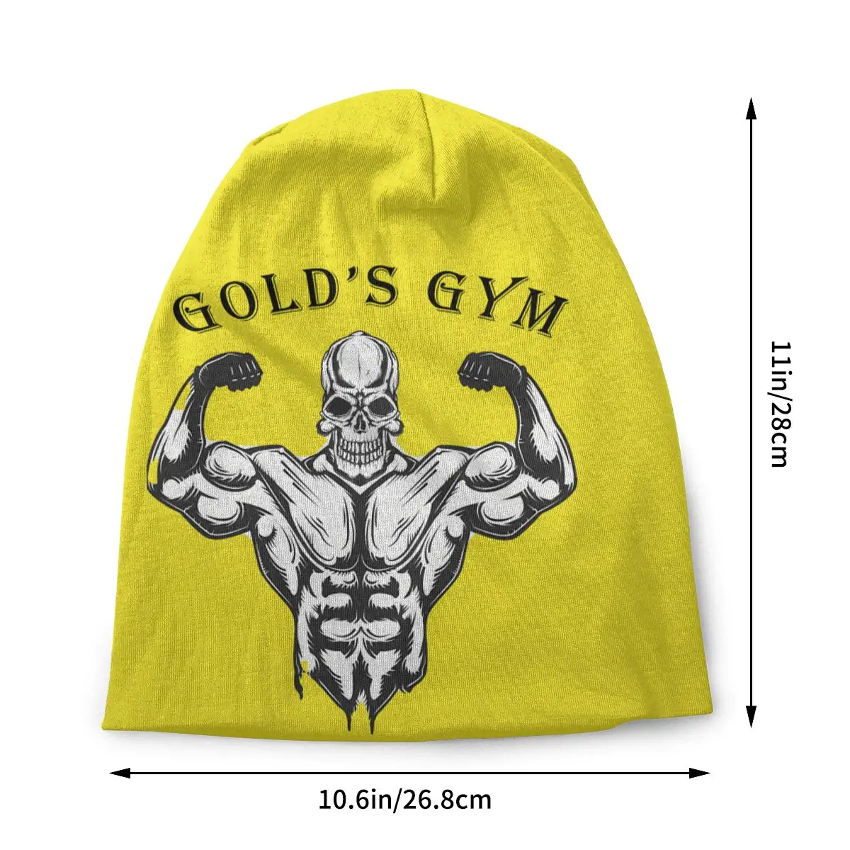 Golds Gym Bodybuilding Fitness Hat Pullover Children Thin Warm Male Polyester Caps