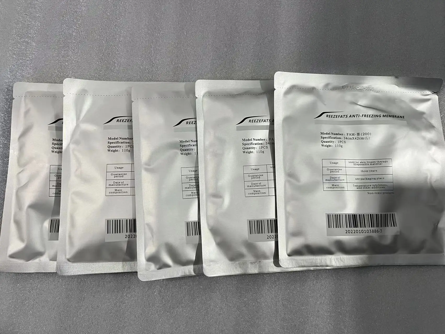 

Cryolipolysis equipment accessories fat reduction and body shaping instrument film high toughness