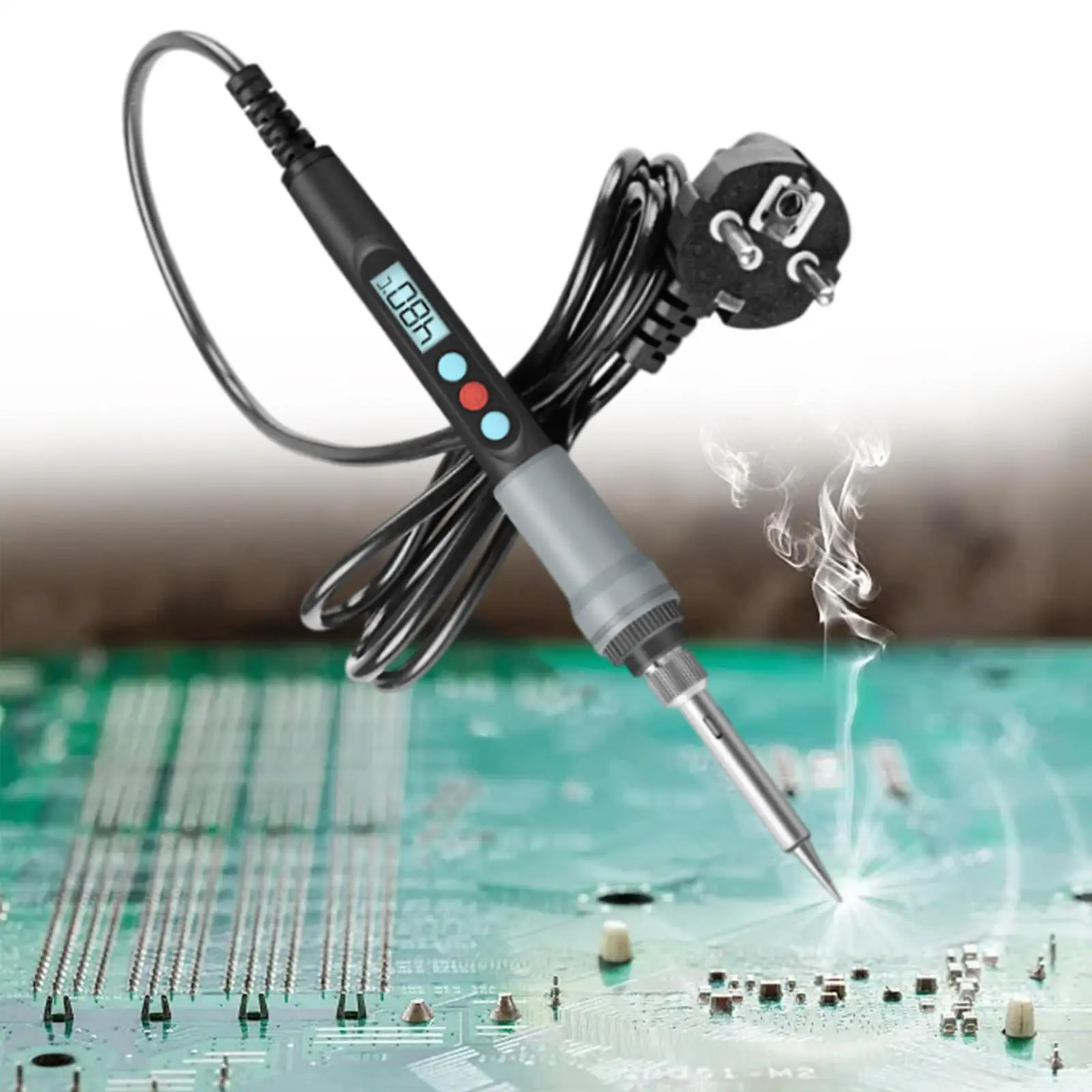 Electric Soldering Station Welding Repair Tool 100 to 480°C 90W High Power Welding Iron Kits Solder Station for Home Appliance