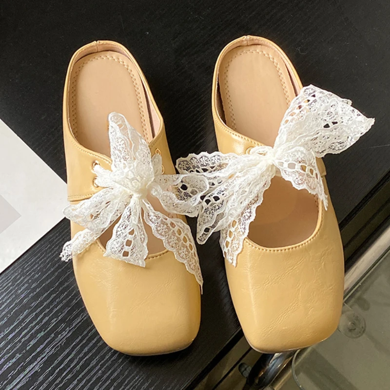 Bow Women Flats Sli… - image