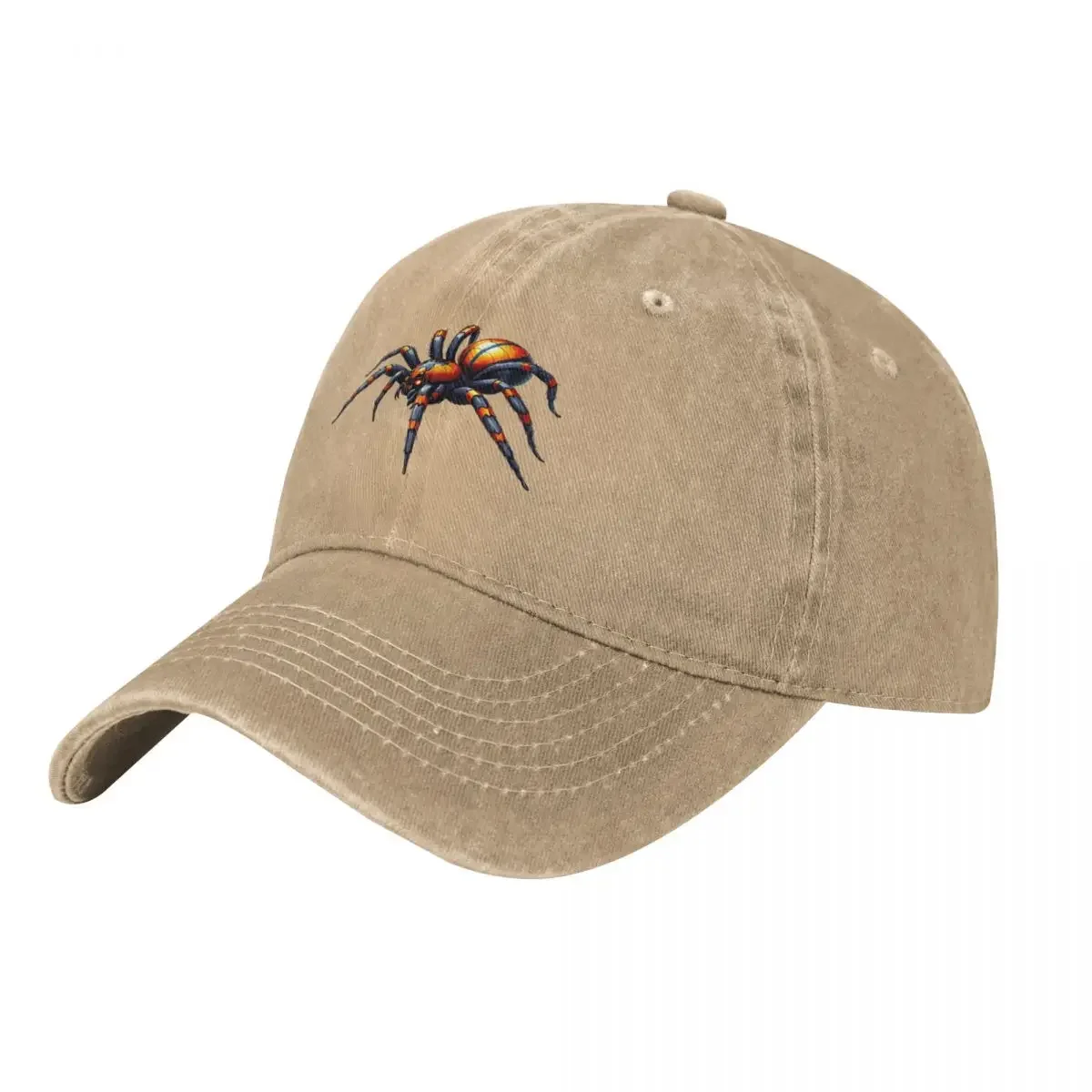 Orange Spider Baseball Cap Big Size Hat fun hats Horse Hat sun hat Hats For Men Women's