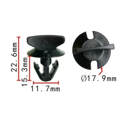 20/100x OEM quality Nylon for Mercedes W222 V222 X222 W246 W242 Catch Genuine A0029880542 0029880542
