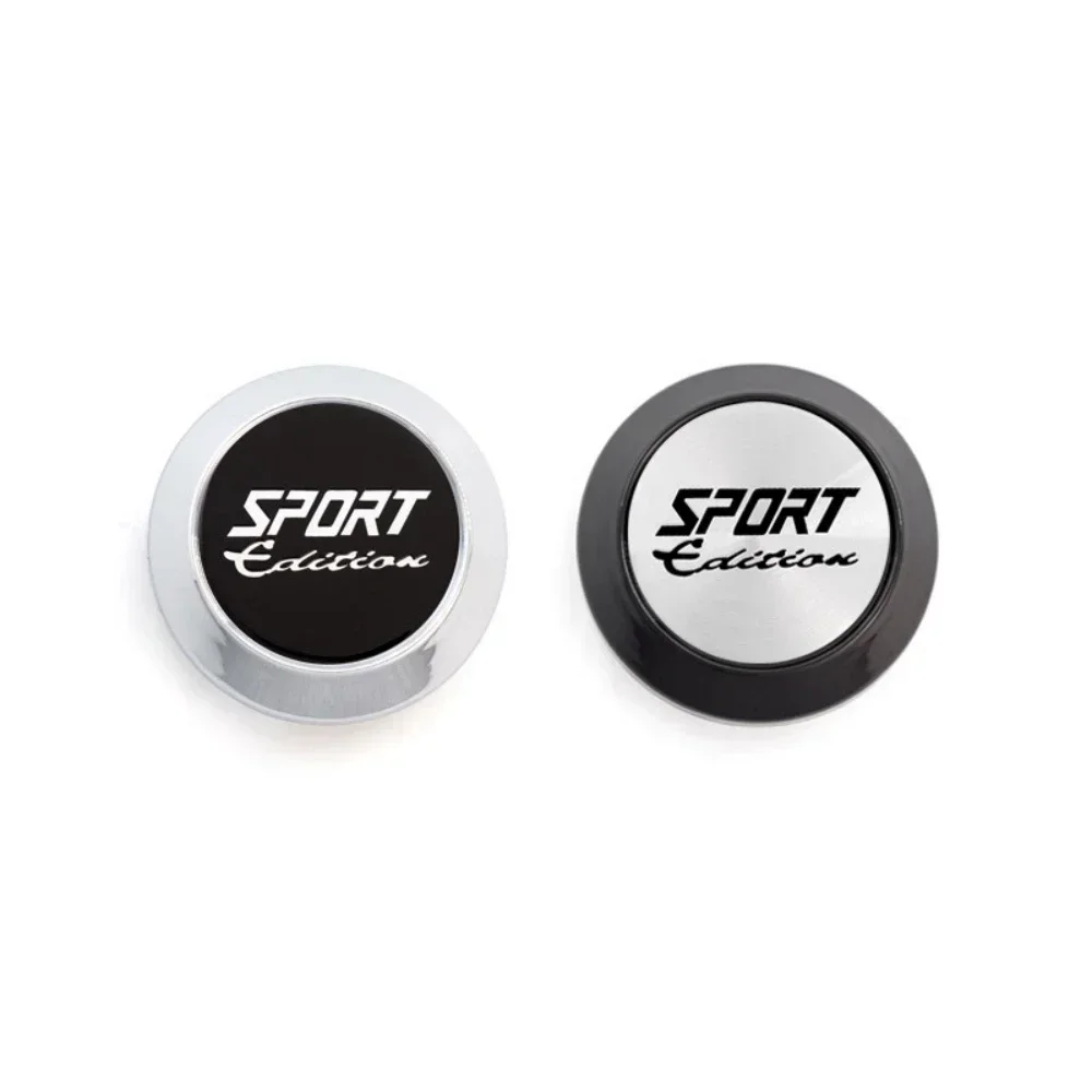 

4pcs 64mm 65mm ( Fit 45mm Stickers ) SPORT EDITION Emblem Logo Car Wheel Center Caps Styling Accessories For Rim Hub Cover Badge