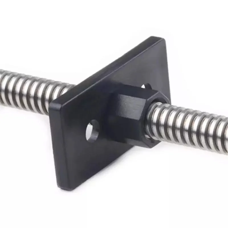 Openbuilds POM ACME Nut Plate Trapezoid T8 Lead Screw Nut Seat Support Pitch 2mm Lead 8mm/4mm/2mm 3D Printer Parts