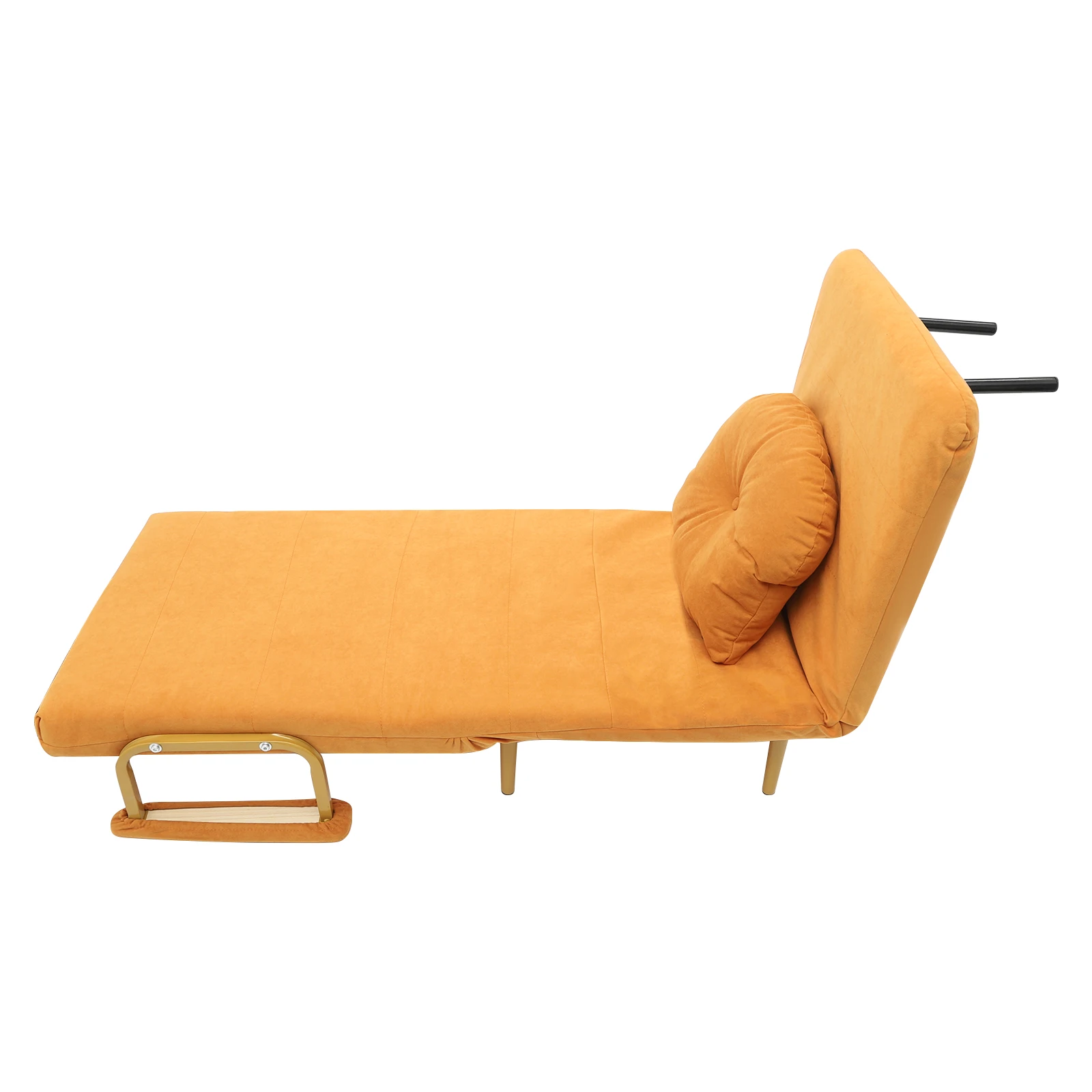 أريكة سرير قابلة للطي 3 في 1 أريكة سرير كرسي قابل للطي سرير أريكة قابل للتحويل مع مسند ظهر قابل للتعديل بـ 5 أوضاع وسعة 286.6 رطل