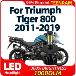 1Pc Motorcycle Light Bulb H4 Super Bright Moto Headlight 6000K White 12V For Triumph Tiger 800 2011-2015 2016 2017 2018 2019