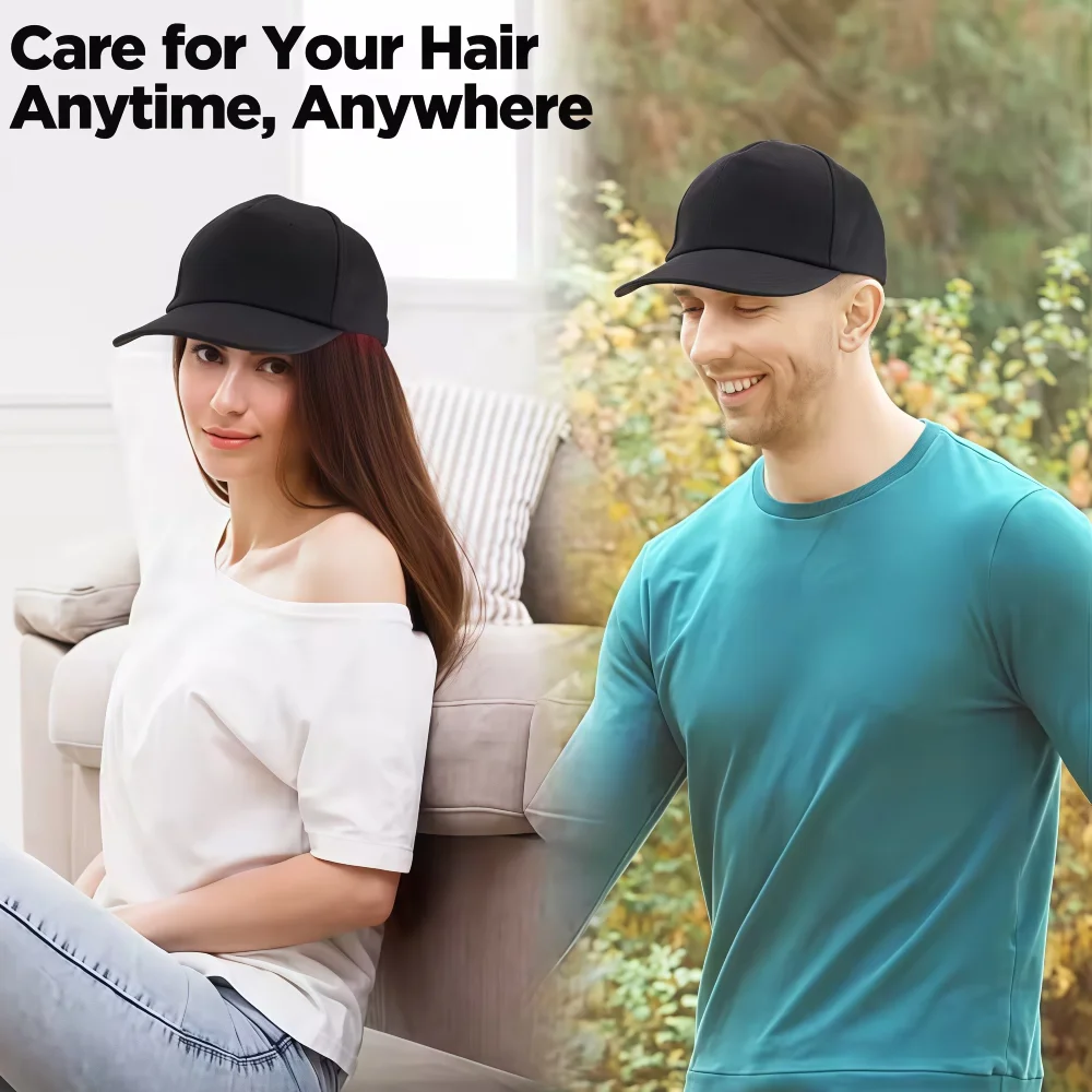 

Шапочка для роста волос, перезаряжаемая, 2000 мАч, лазерное, здоровое, световое устройство против выпадения волос, тревоги, стресс, уменьшение мигрени, расслабляющий массажер для кожи головы