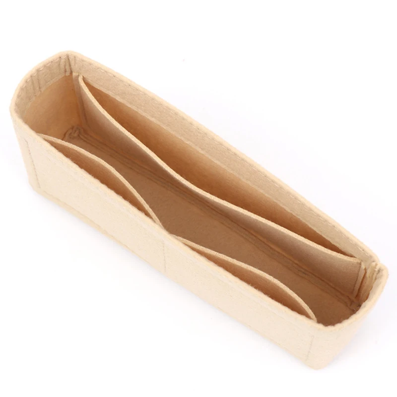 Vilten Doekzak Voering Multifunctionele Reisinzetzak Make-Up Organizer Vorm Gevoerde Tas Super Cosmetische Tassen Voor Marmont