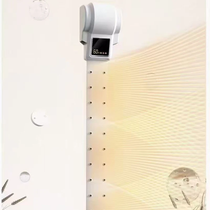 

Вертикальная сушилка для тела с отрицательными ионами, съемной воздушной насадкой, дистанционным управлением, для установки в угол, для ванной комнаты