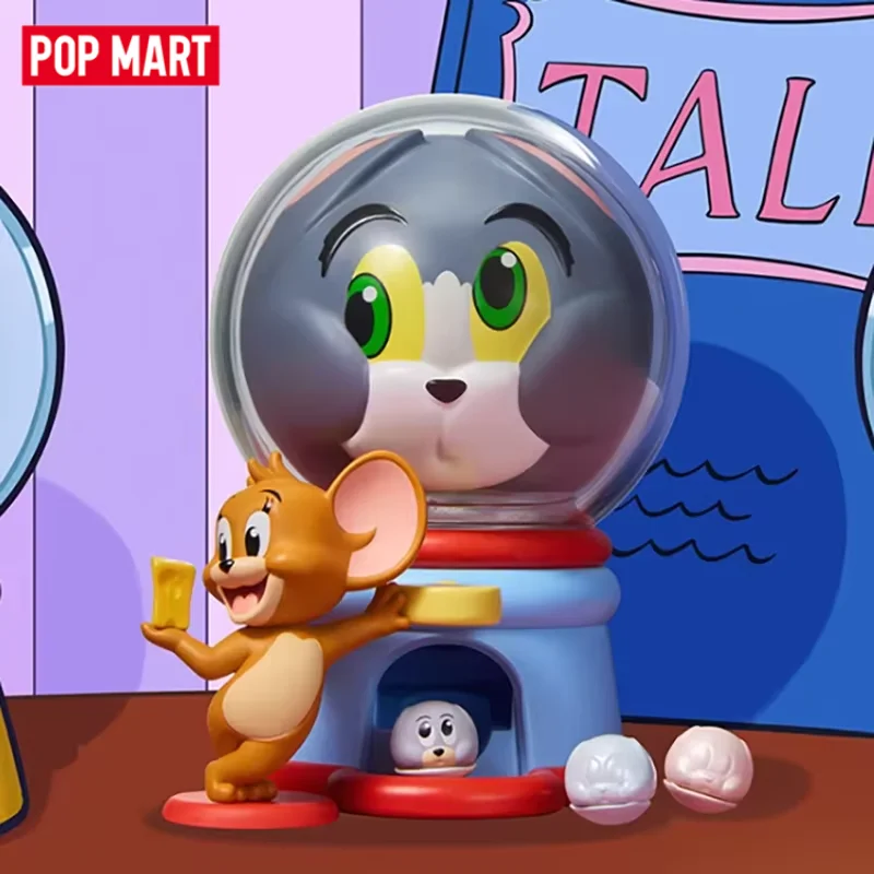 

POPMART TOM And JERRY Funfair Series Blind Box Surprise Mystery Box Mistery Action Figure Home Desktop Decoration Cute Model