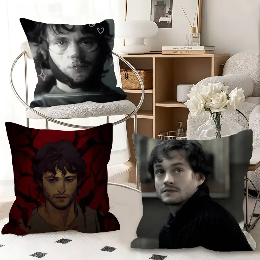 1pc Will G-Graham Pillow Case Fashion Square Pillowcase Bedroom Sofa Room Ins Decoration Leisure