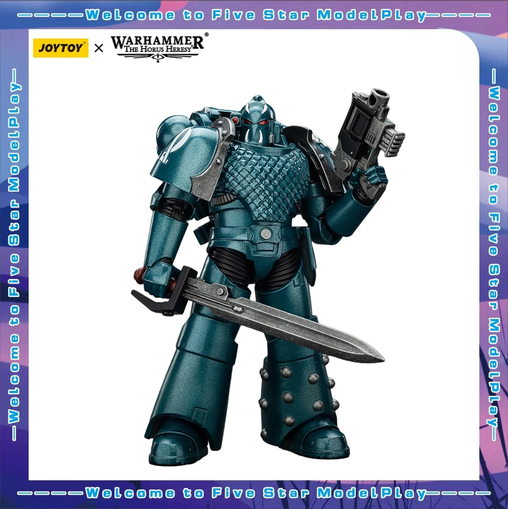 

【FS】Фигурки JOYTOY Warhammer 40K в масштабе 1/18: модели Alpha Legion Headhunter Prime, игрушки, подарки
