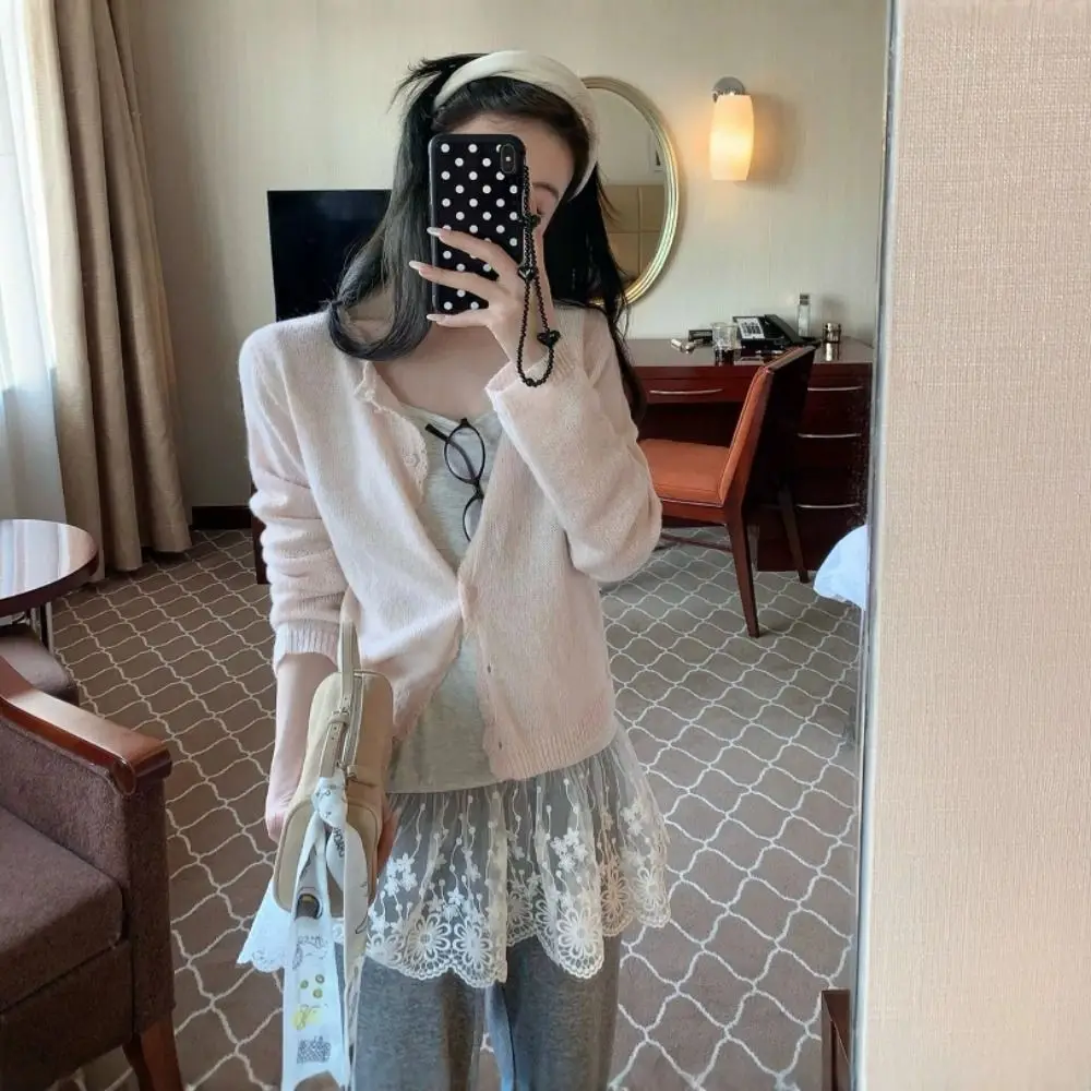 New French Lacing Lace Mini Skirt Y2K Streetwear Harajuku Lace Up Ruffles Skirt Embroidery Apron Wrap Skirt Jeans Decoration