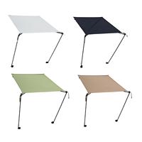 Outdoor Camping Chair Shade Shelter Sun Protection Folding Chair Shade for Hiking Travel Garden Backpacking Outdoor
