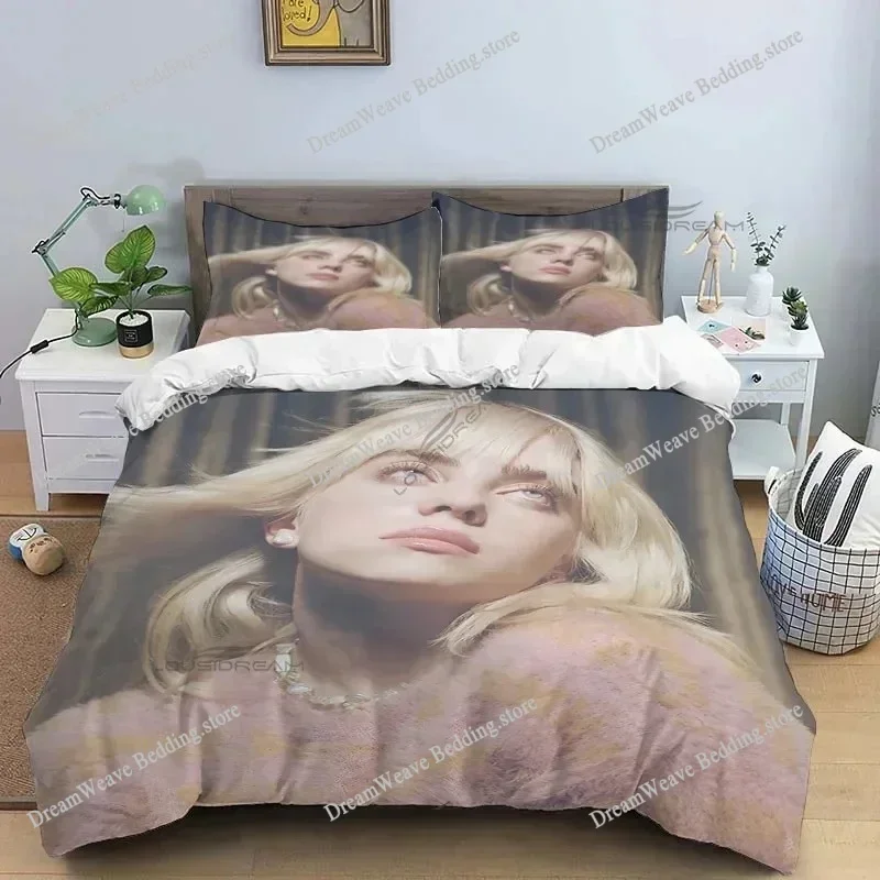 3D Print Popular Star B-E Singer Bedding Set Duvet Cover Bed Set Quilt Cover Pillowcase Comforter King Queen Size Boys Adult
