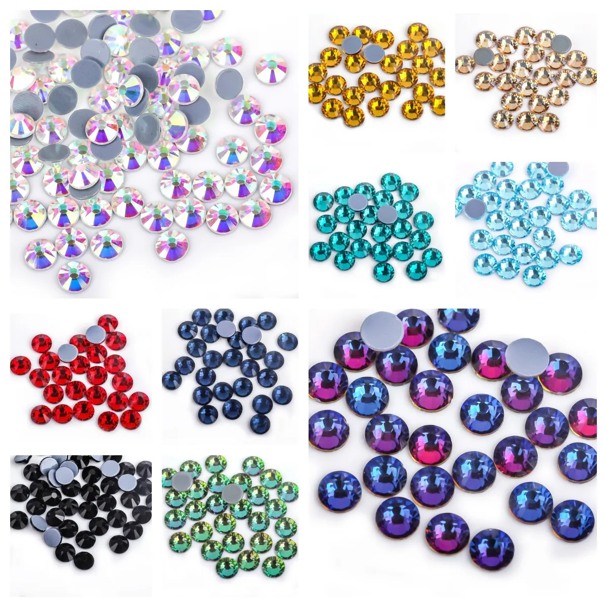 1440pcs/bag SS16 DMC Flatback Crystals Hot Fix Rhinestones Strass Sewing & Fabric Garment Rhinestone