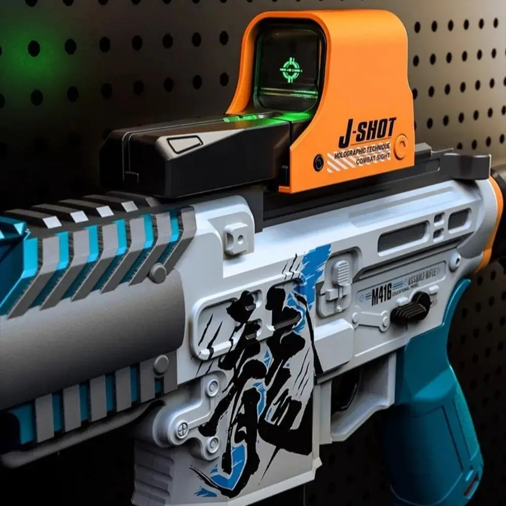 Pistolet zabawkowy M416 na miękkie kulki elektryczne, idealny do letnich gier CS na świeżym powietrzu, prezent na Boże Narodzenie lub urodziny.