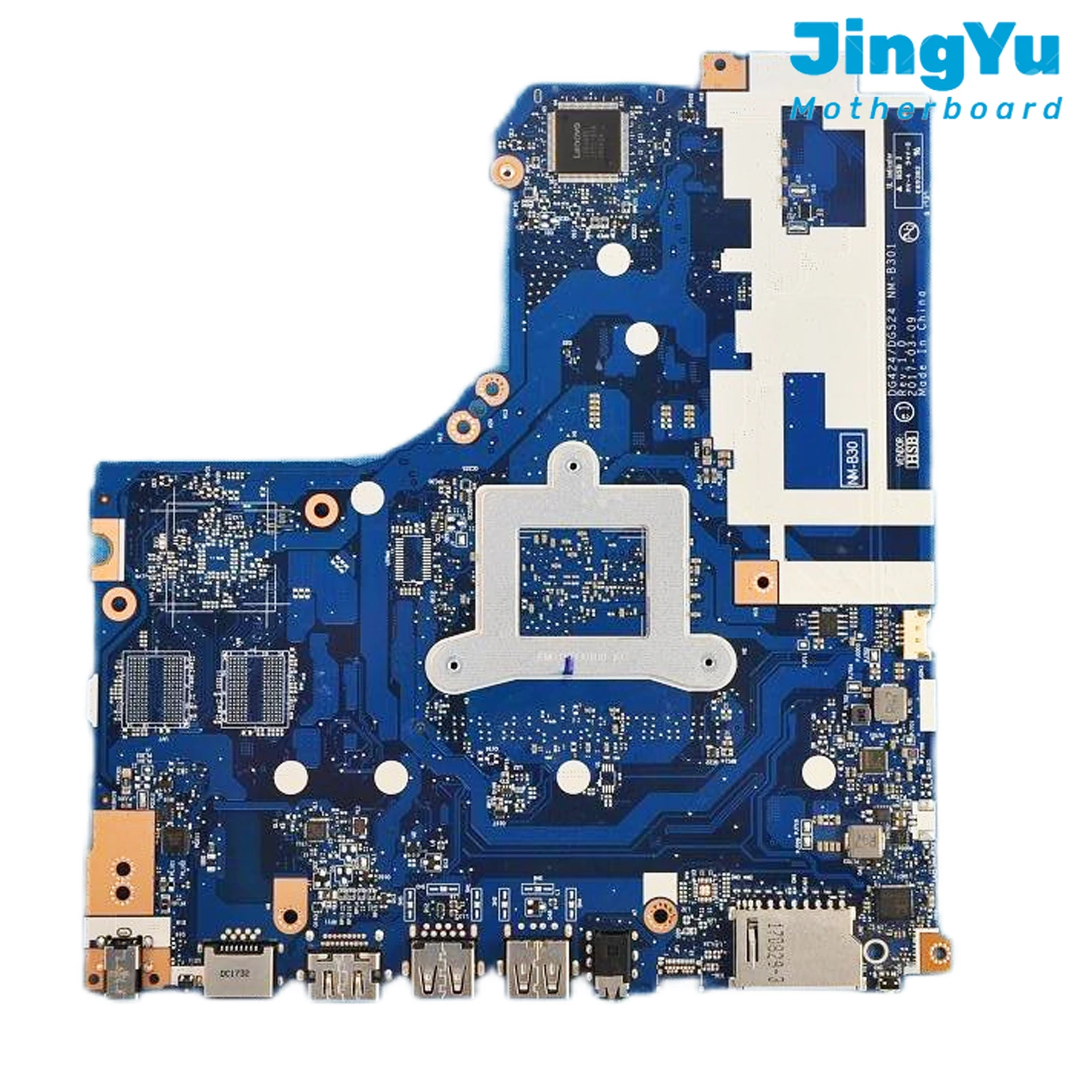 For Lenovo Ideapad 320-15IAP DG424 DG524 Laptop Motherboard  NM-B301 Mainboard CPU N3350 N4200  5B20P20642 DDR3L