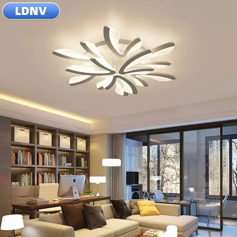 

Acrylic Modern Led Ceiling Light Living Room Bedroom Dining Room Household Indoor Light Lighting Fixtures