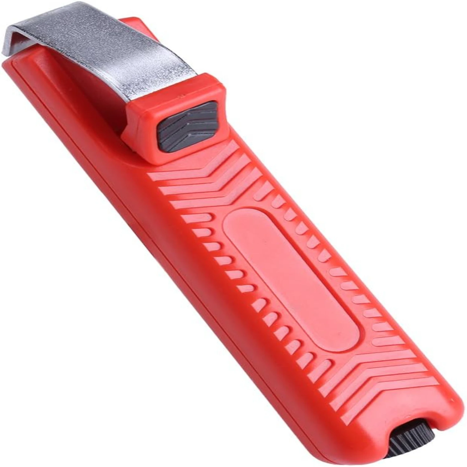 Efficient and Excellent Red Plastic Cable Stripper - Fast and Precise Wire Stripping Cutter Tool for PVC and Rubber Cables, Easy