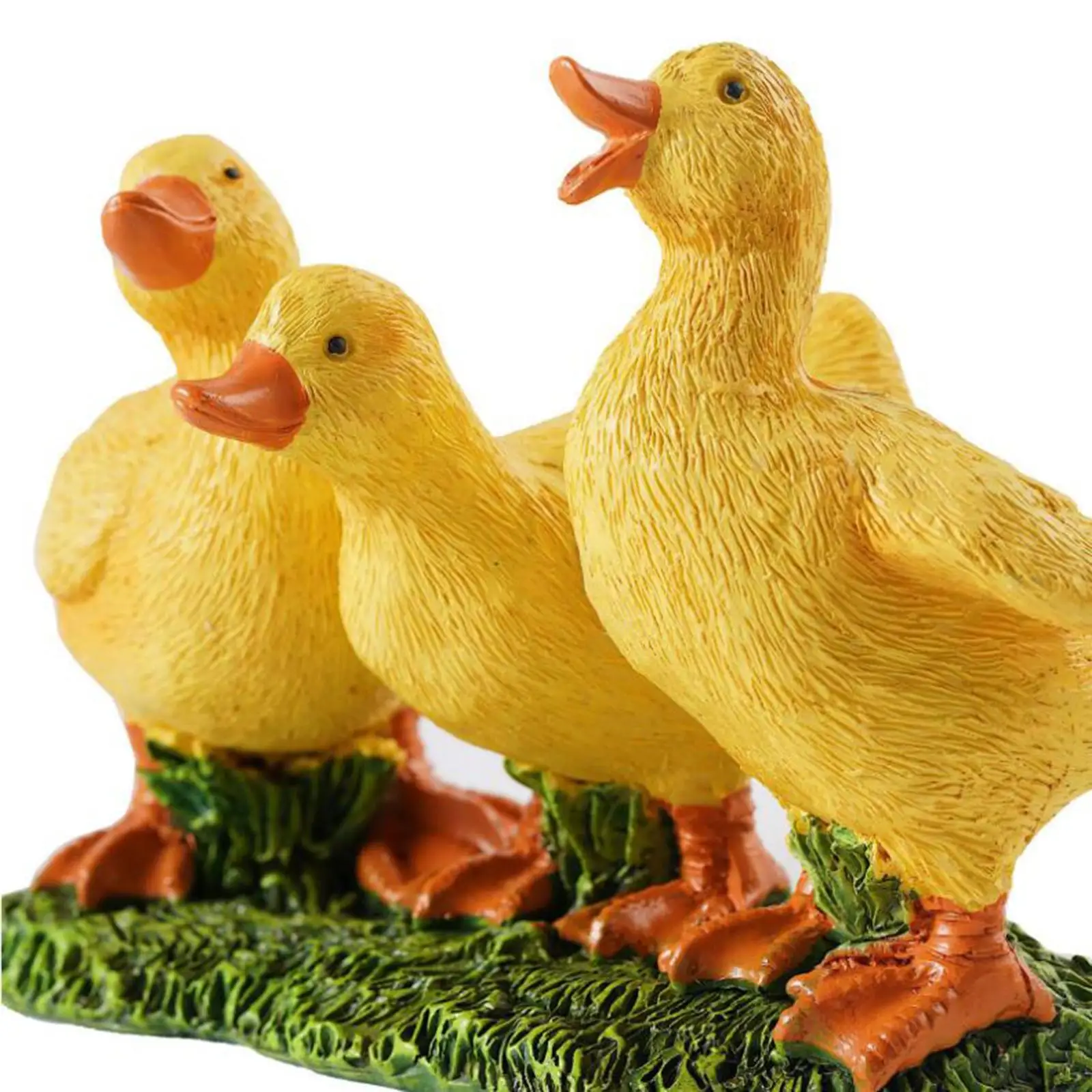 

Garden Statues Duck Funny Crafts Ornament Duck Sculpture Backyard Pond Ducks Decoration for Indoor Outdoor Table Shelf Yard Lawn