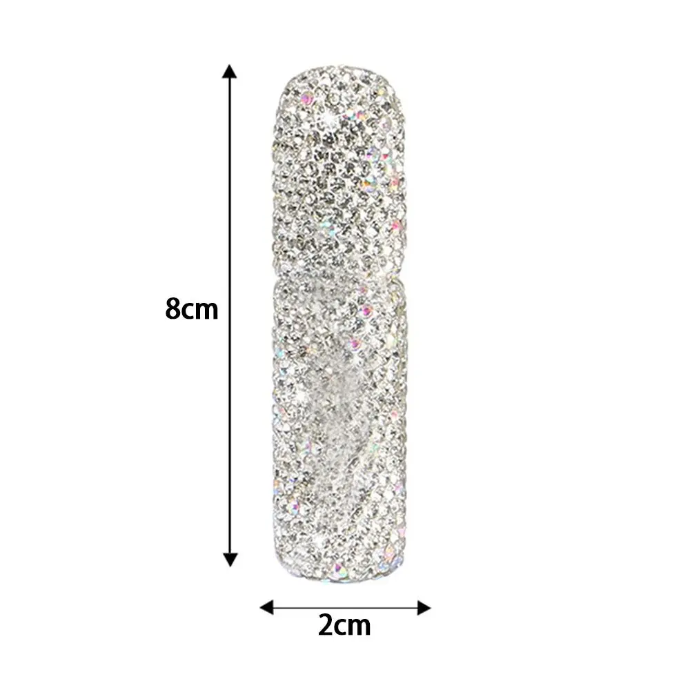 5ml Perfume Spray Bottle Portable Rhinestone Inlaid Refillable Bottles Leakproof Mini Storage Container Travel Accessories