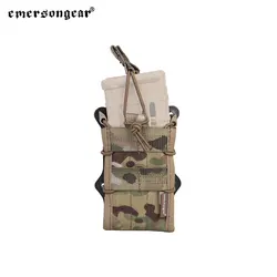 EMERSONGEAR Double Modular Rifle Magazine Pouch Airsoft Hunting Utility MOLLE Training Game Mag Camouflage Combat