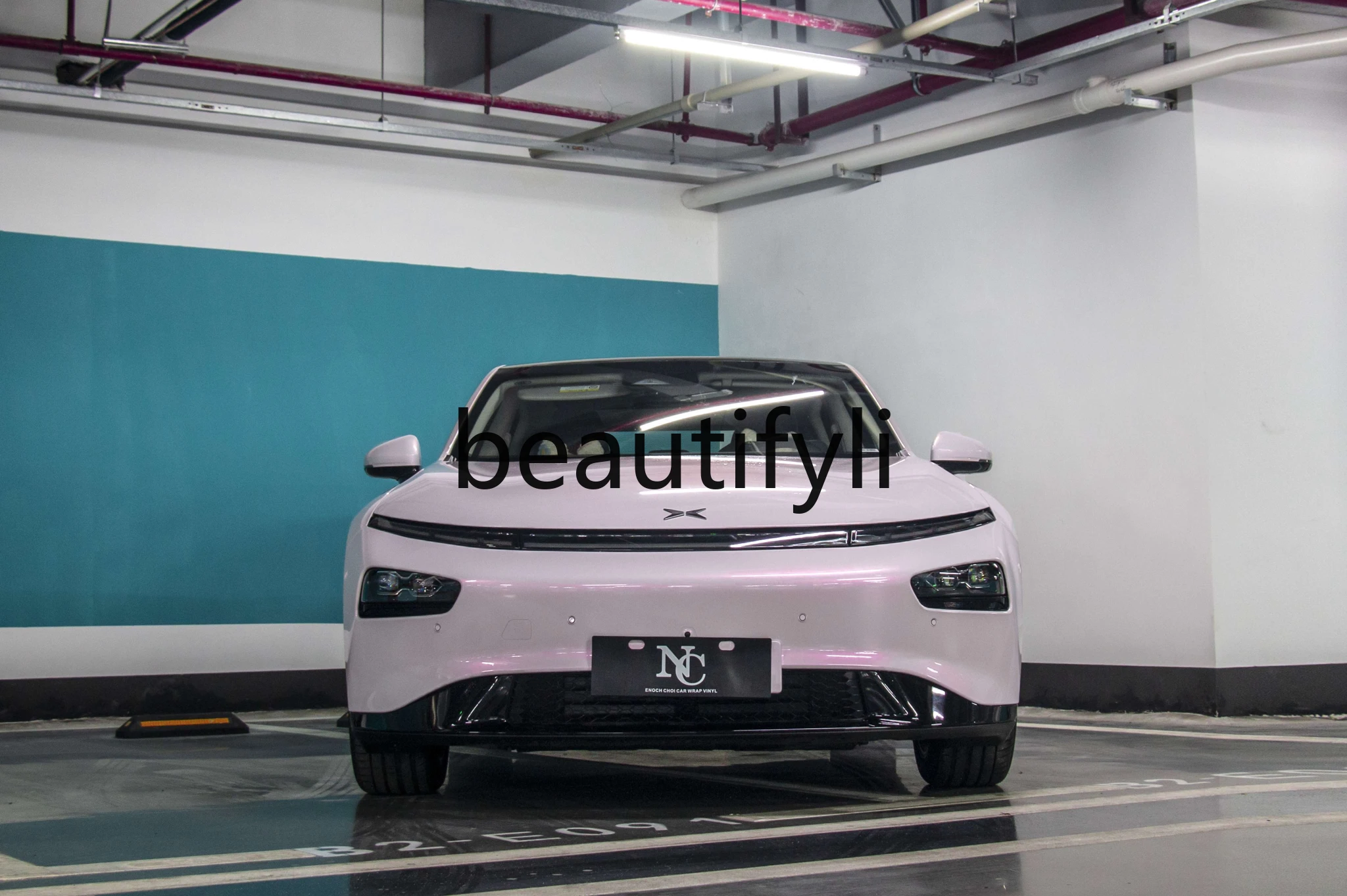 Hot-selling toner car color changing film Huayue powder whole car pink car film