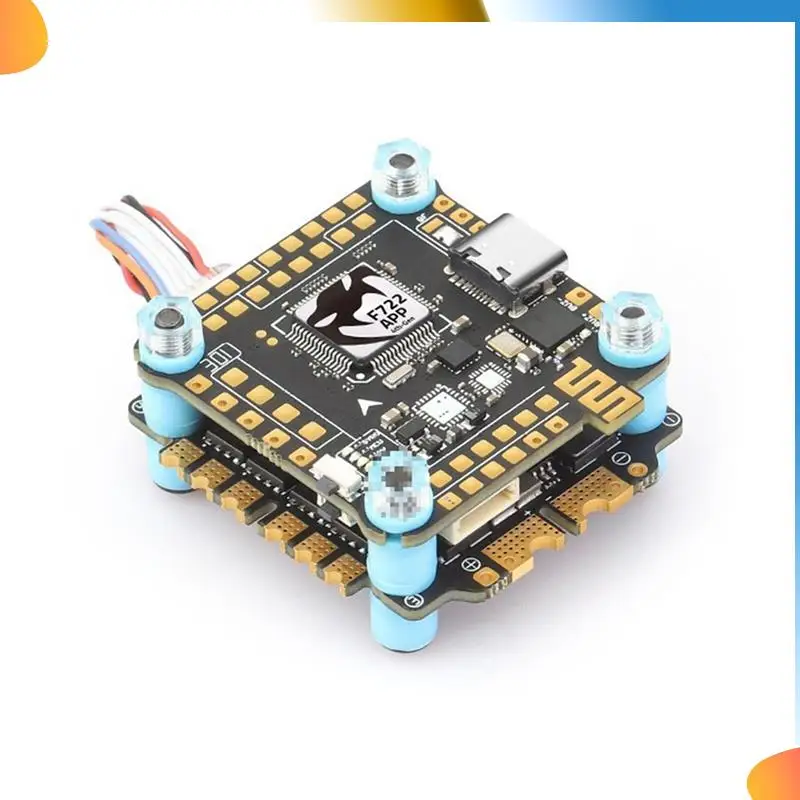 

B48A F722 APP FC&ESC FPV Stack F722 MK4 APP Flight Controller F45A 128K Blheli32 ESC 3-6S Configure WIFI For RC FPV Drone