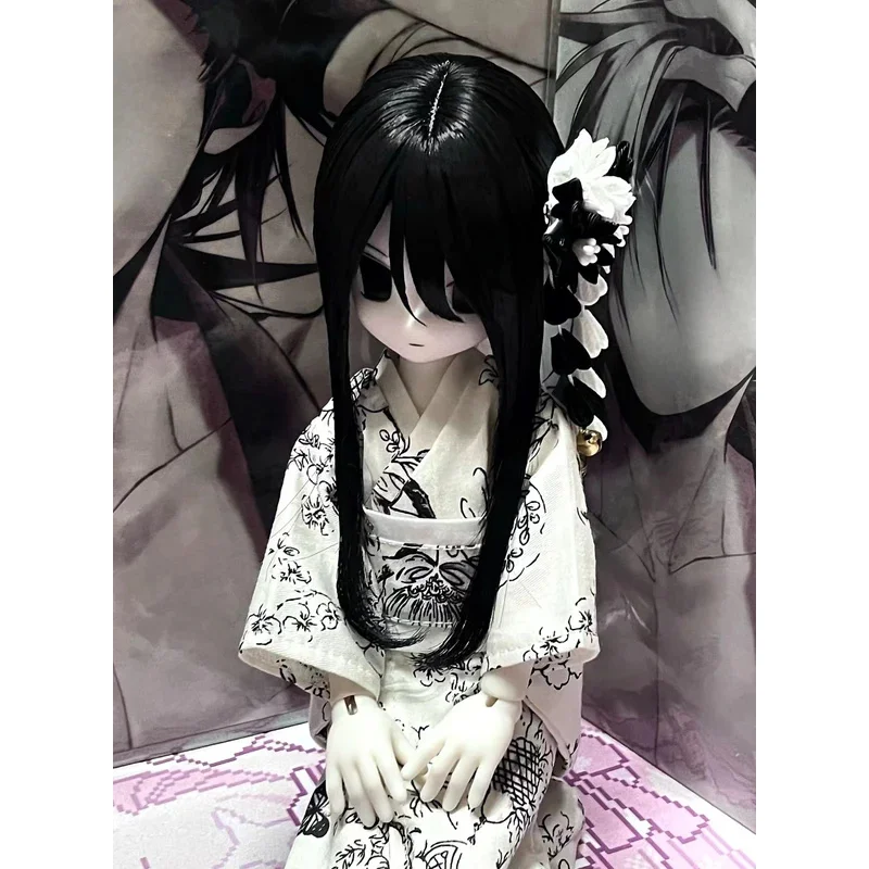 

New 1/6 1/4 Doll's Clothes for 30/45cm Bjd Doll Play House Kimono Girl Toys Dress Up Cute Bathrobe Doll Accessories, No Doll