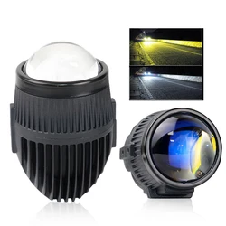 2 Inch LED Fog Lamp Automobile 3000K 6000K Laser Bi Lens Projector H4 H7 9005 9006 2'' Bi Led Headlight for Car Accessories Moto
