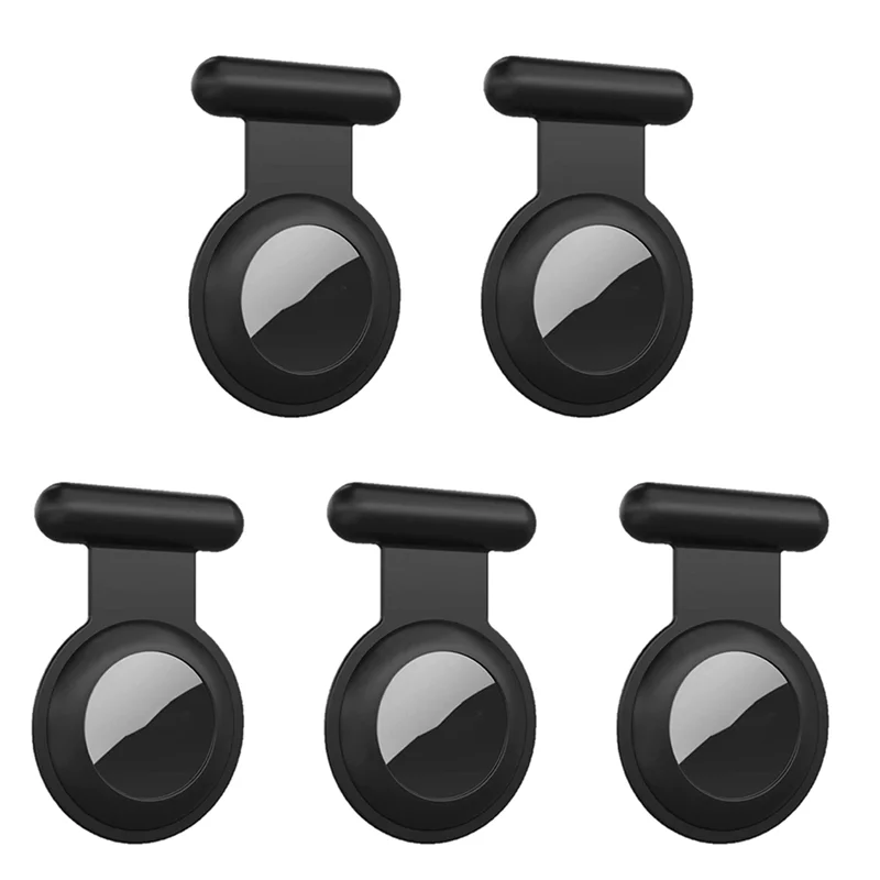 5X Casing Tempat untuk Pelacak GPS Airtag Tag Udara untuk Anak-anak, Balita, Lansia, Hewan Peliharaan, Pakaian, 1-PZZW