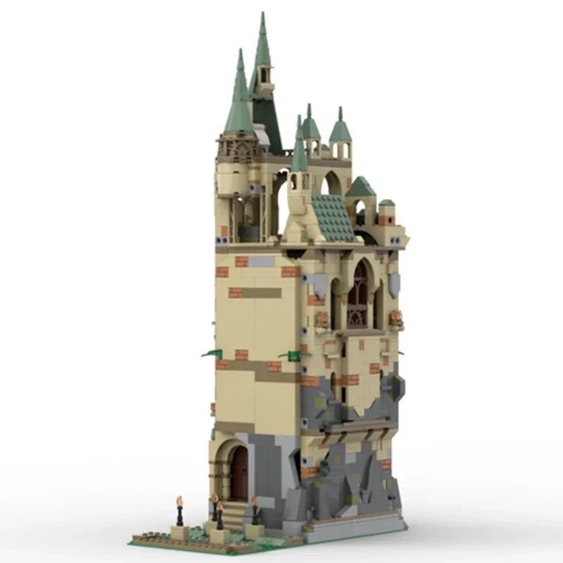 Clássico filmes escolares modelo moc tijolos de construção grande torre tecnologia blocos modulares presentes brinquedos natal diy conjuntos montagem