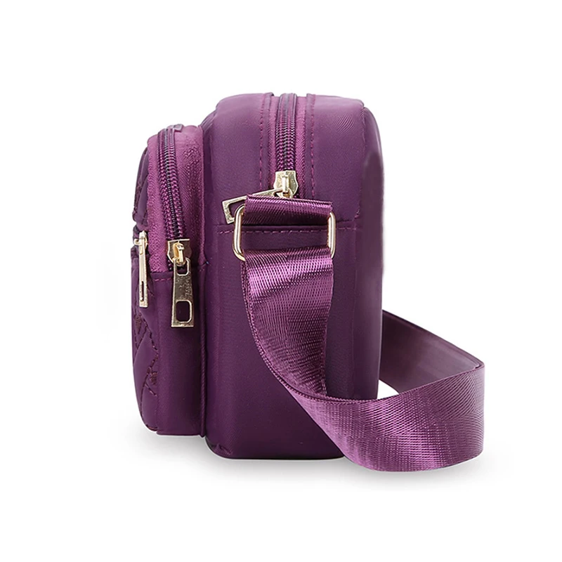 Neue Damenhandtasche mit Stickerei, großes Fassungsvermögen, bequeme Unterarmtasche, Reißverschluss, tragbare Schultertasche für Damen – Detail 8