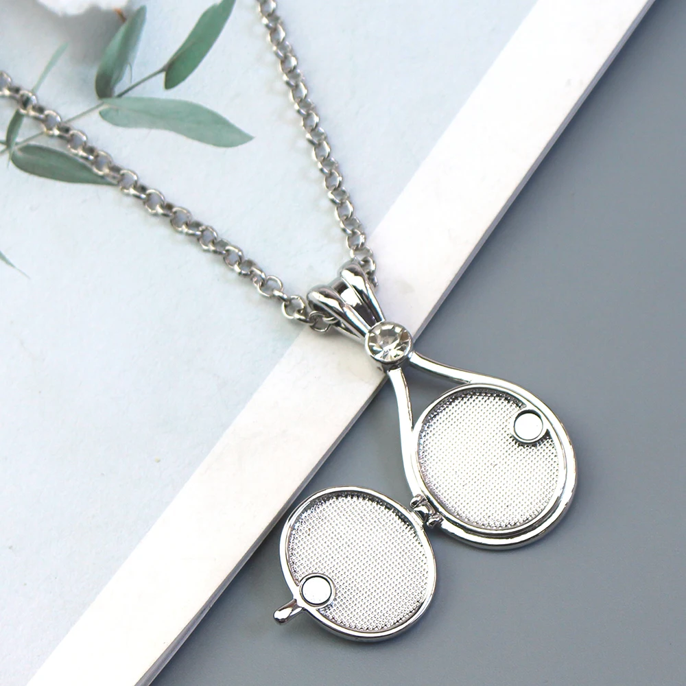Trendy H2O Mermaid Just Add Water Copper Zircon Pendant Necklaces For Women Girls Silver Color Metal Crystal Party Daily Jewelry