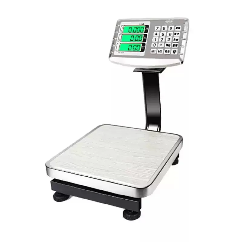 

Электронные весы 50 кг, коммерческие настольные весы с точным определением веса и функцией расчета стоимости.