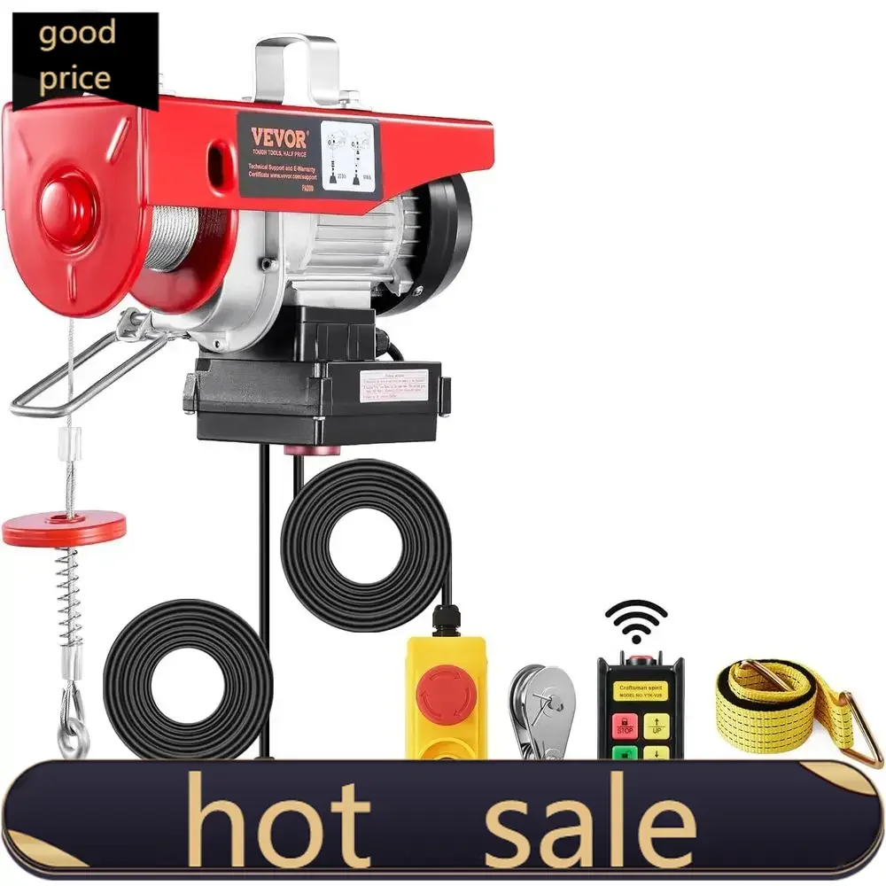 

Activity pricePopular1200 lbs Capacity 120V Electric Winch with 328ft Wireline and Wired Remote, 40ft Lifting Height, Suitable f