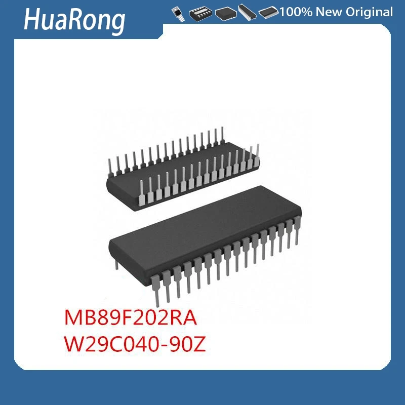 

5 шт./лот MB89F202RA MB89F202 W29C040-90Z W29C040-90 DIP32