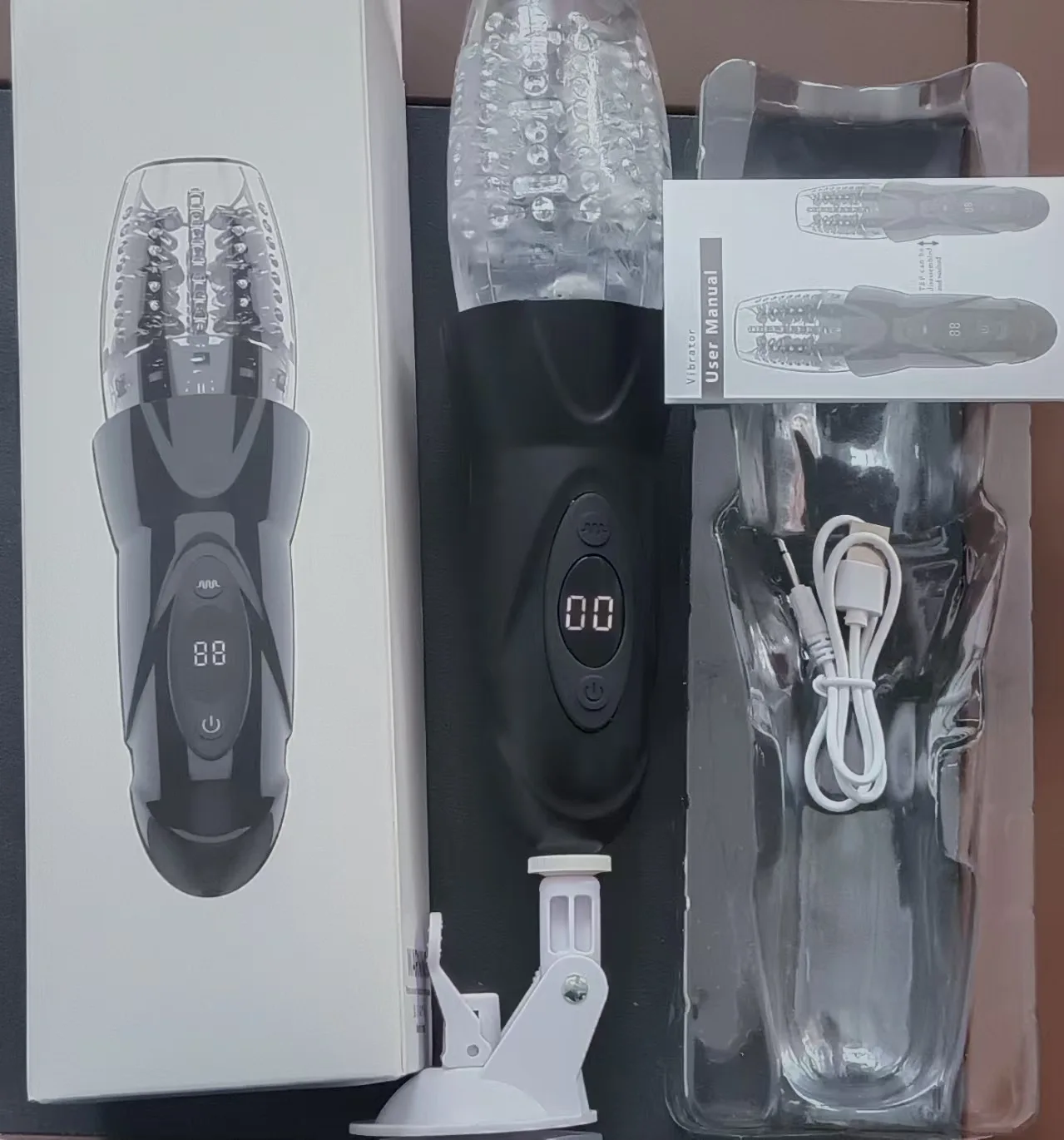 LCD Automatic Rotating Male Masturbator Sucking Penis Pump Pocket Pussy Thrusting Blowjob Machine Masturbation Cup Sex Toys - Image 4