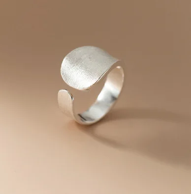 Offene Ringe aus 925er-Sterlingsilber mit originaler alter Methode für Damen, Hochzeit, luxuriöser Qualitätsschmuck, Accessoires Argent 925 – Detail 11