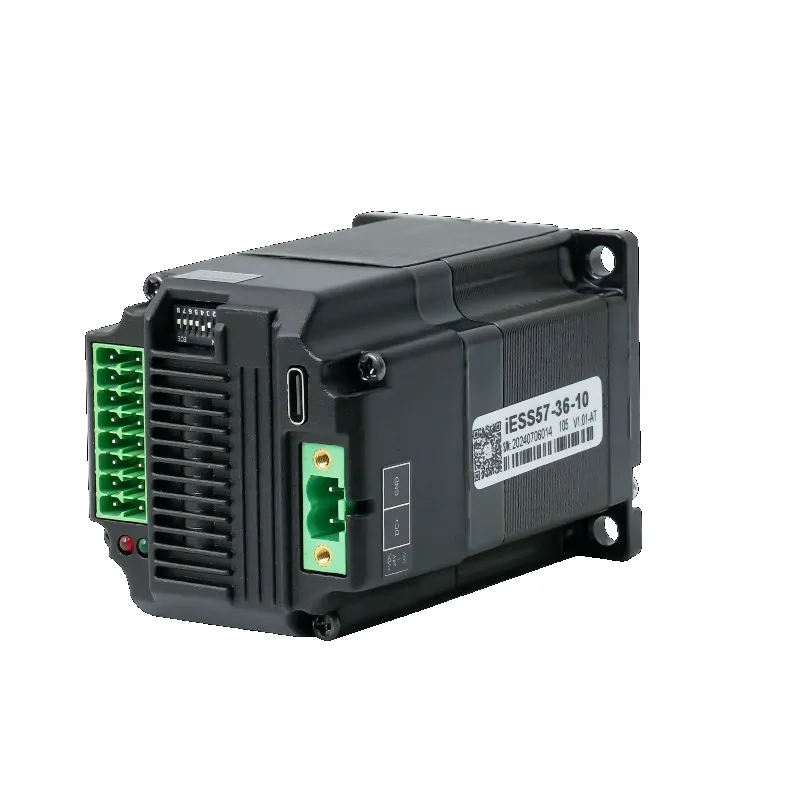 IESS57-36-10-17BC Good Quality Two Phase 36 VDC Nema 23 Cnc Microstep Stepper Motor Driver