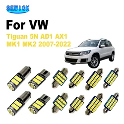 LED Bulb Accessories For VW Volkswagen Tiguan 5N AD1 AX1 MK1 MK2 2007-2015 2016 2017 2018 2019 2020 2021 2022 Interior Light Kit